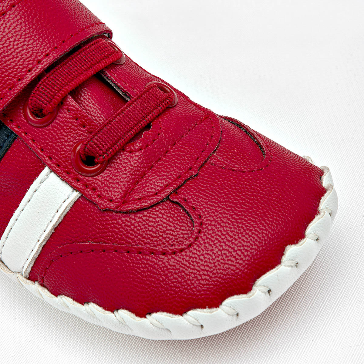 Tenis urbano para bebé niño marca Delin Kids Rojo cod. 125027