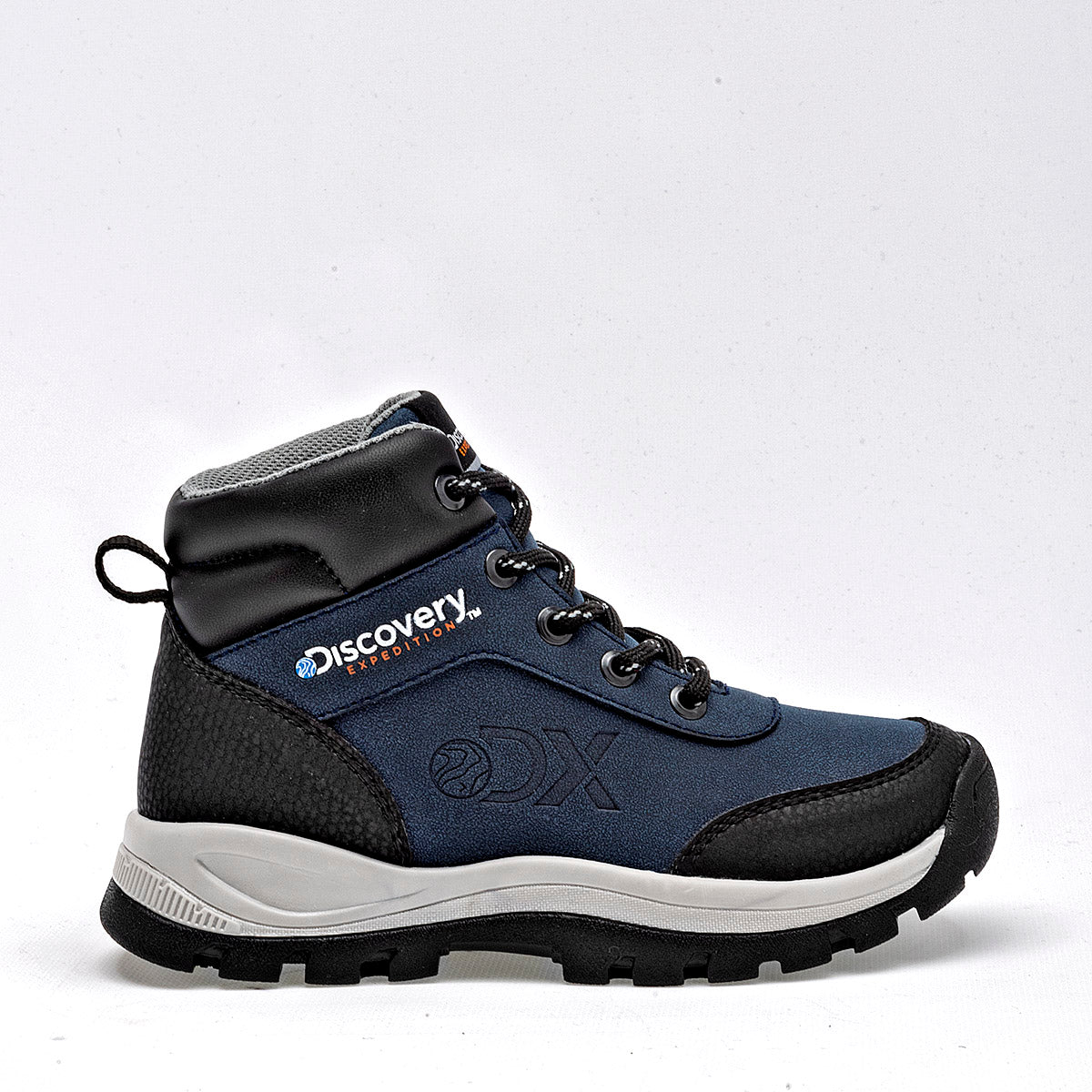 Pakar.com | Tienda online - Botas de hiking para Niño marca Discovery Expedition Azul Marino cod. 125034