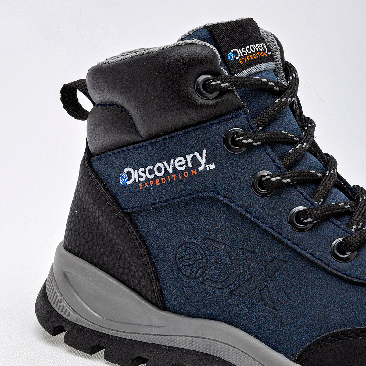 Pakar.com | Tienda online - Botas de hiking para Niño marca Discovery Expedition Azul Marino cod. 125034