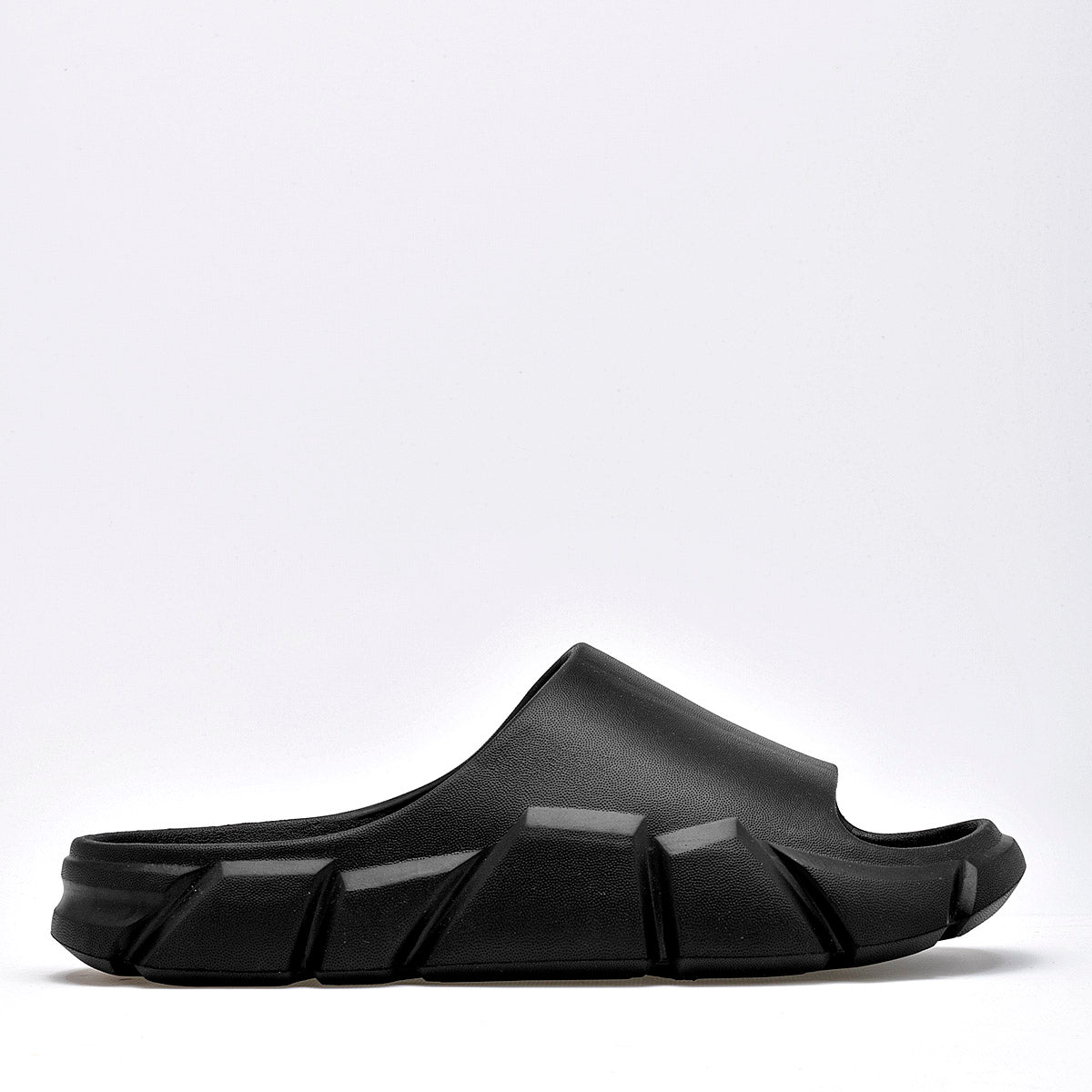 Sandalia slide chunky para hombre marca Elega Negro cod. 125062