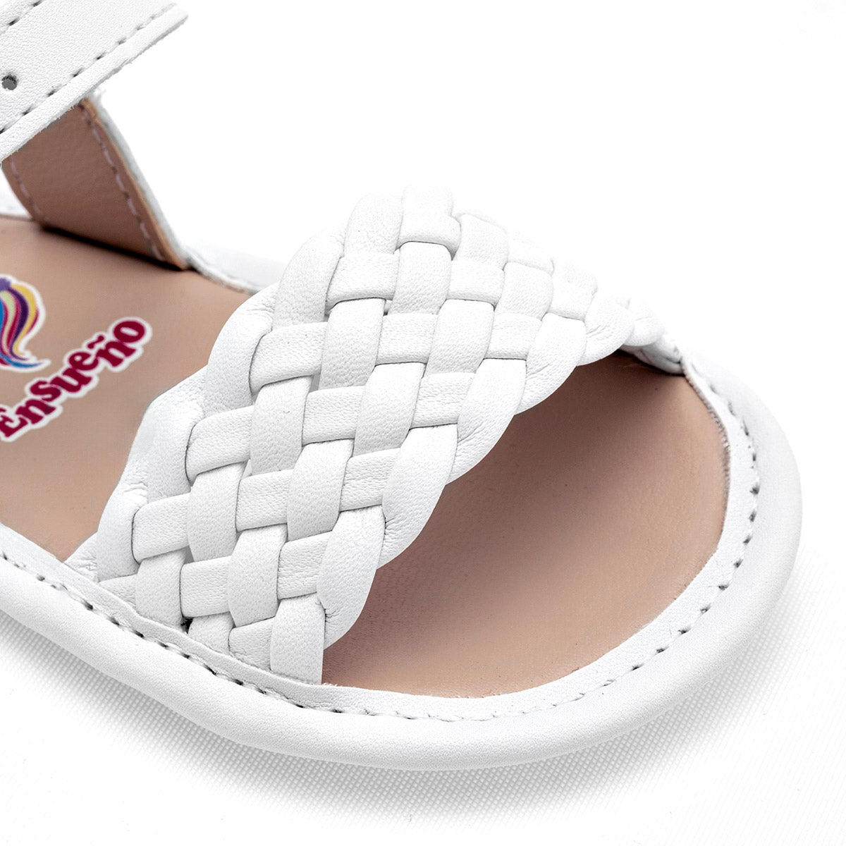 Sandalia Zapatito para bebé niña marca Ensueño Blanco cod. 125080