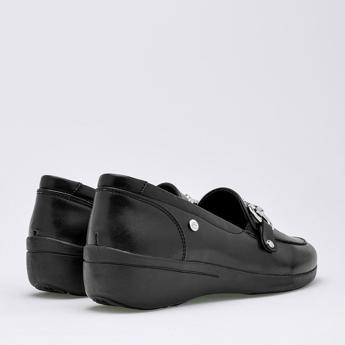 Mocasin confort para mujer marca Etnia Negro cod. 125112