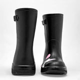 Bota Hule lluvia para mujer marca Evalight Negro cod. 125116