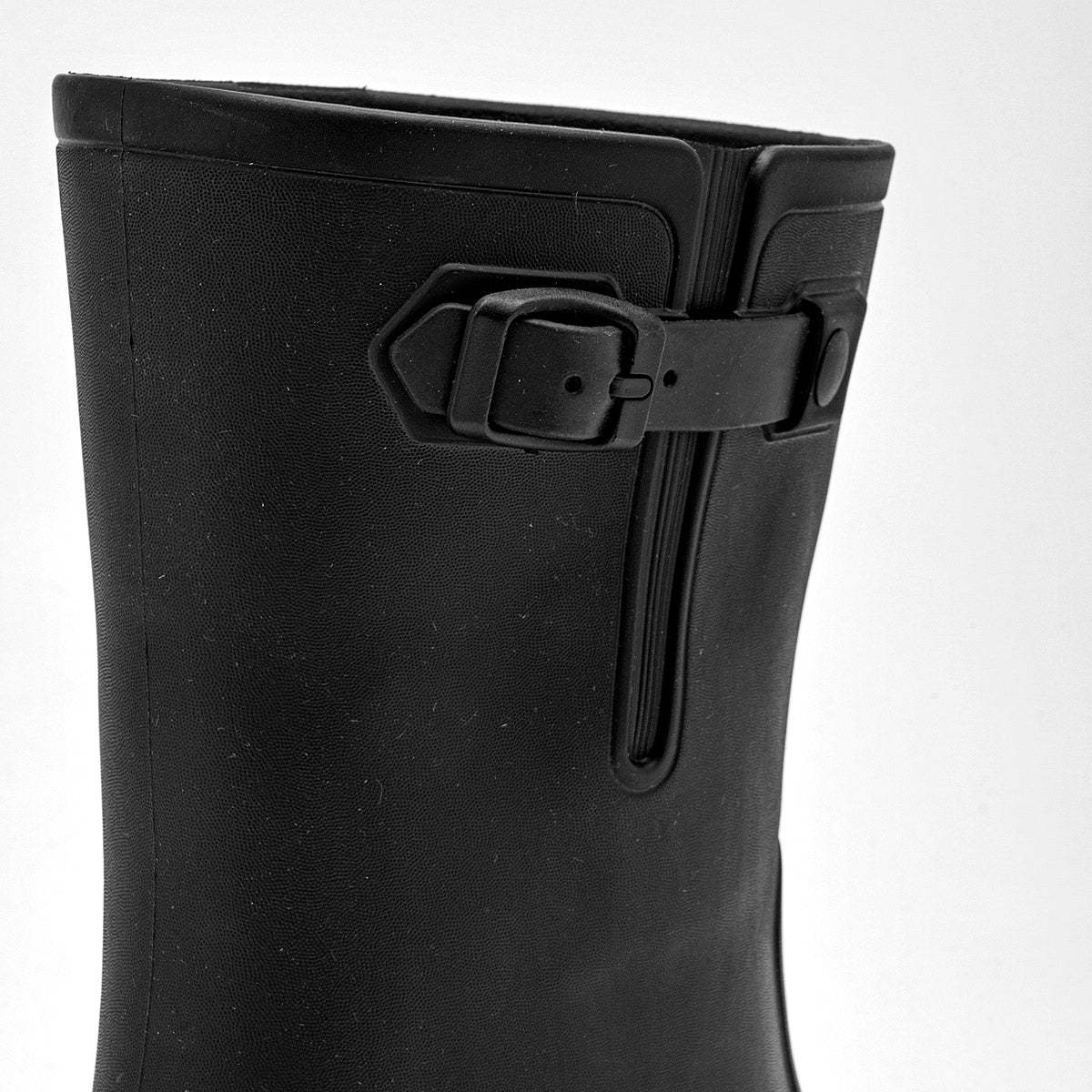 Bota Hule lluvia para mujer marca Evalight Negro cod. 125116