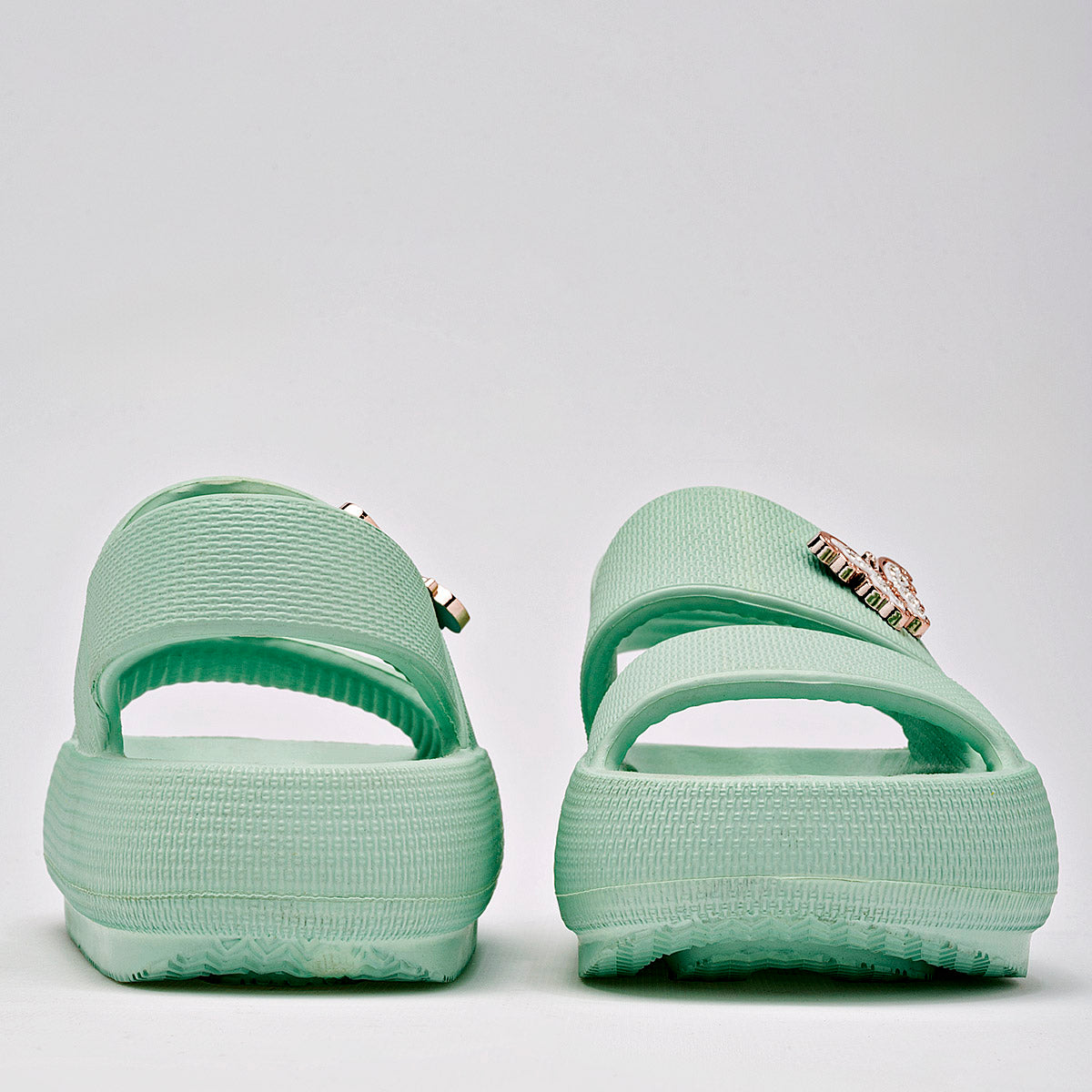 Sandalia sponch chunky para niña marca Evalight Verde cod. 125122