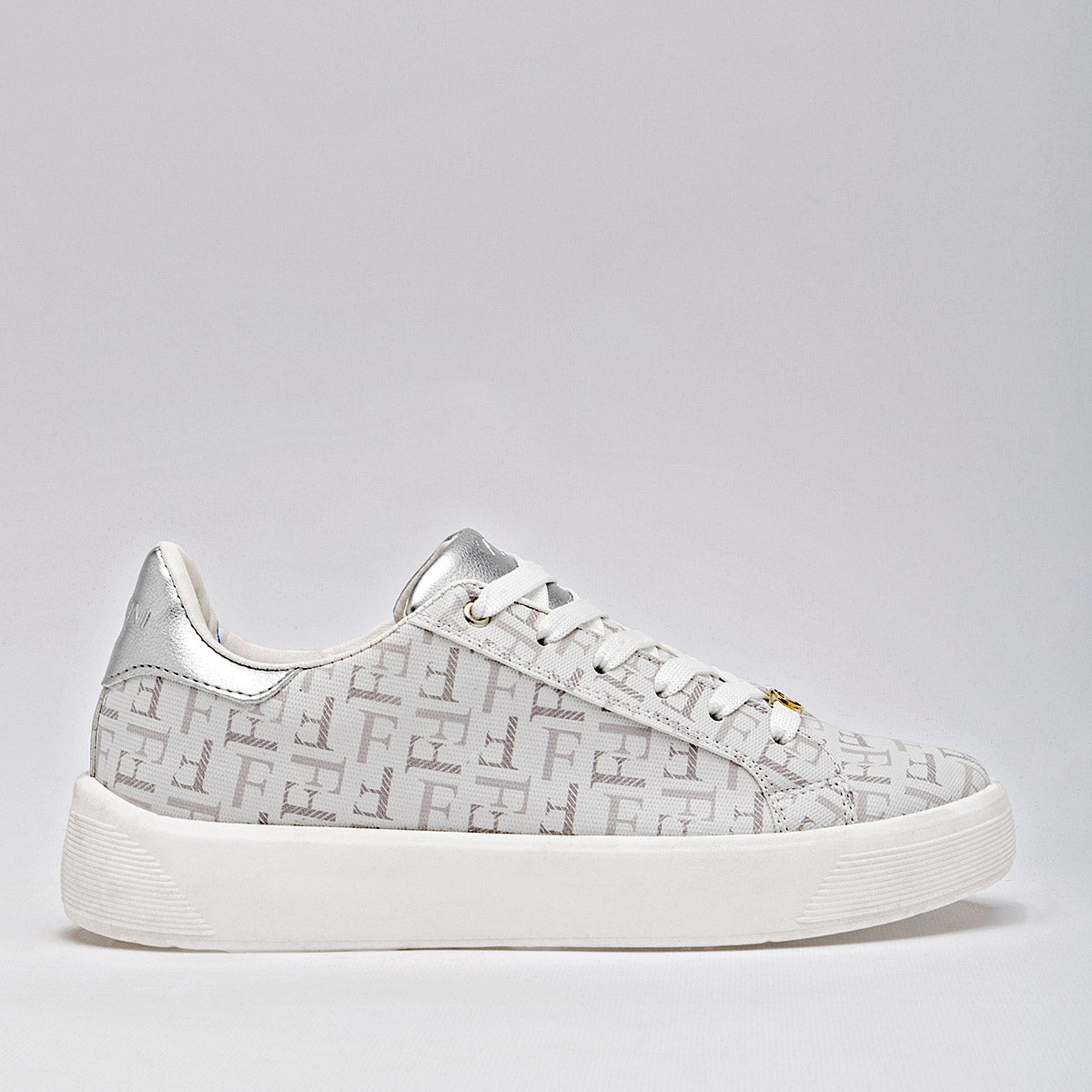 Tenis sneakers comodo casual para mujer marca Ferrioni Blanco cod. 125136