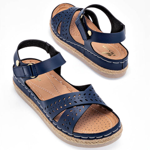 Sandalias confort Flexmas para mujer