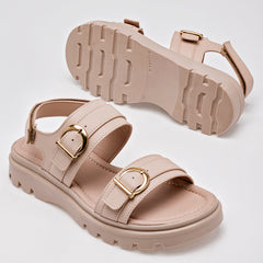 Sandalia plataforma Green Love para mujer