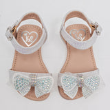 Sandalia para niña bebé. marca Ks Blanco cod. 125290