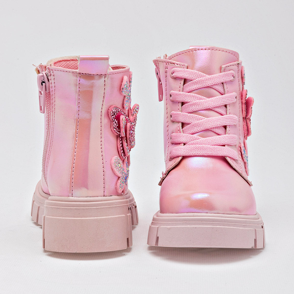 Pakar.com | Tienda online - Bota cintas luces para Niña marca Ks Rosa cod. 125296