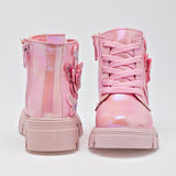 Pakar.com | Tienda online - Bota cintas luces para Niña marca Ks Rosa cod. 125296