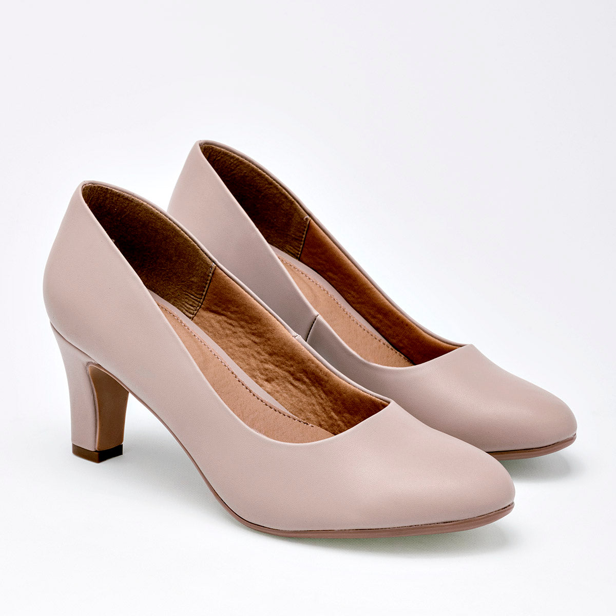 Zapatilla para mujer marca Lady Paulina Beige cod. 125335