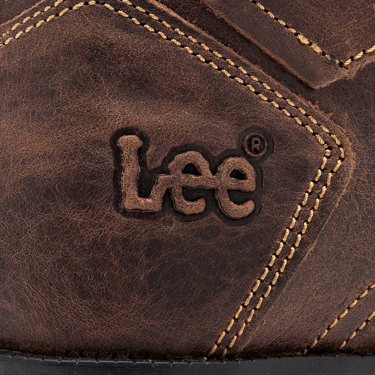 Bota de piel para hombre marca Lee Café cod. 125339