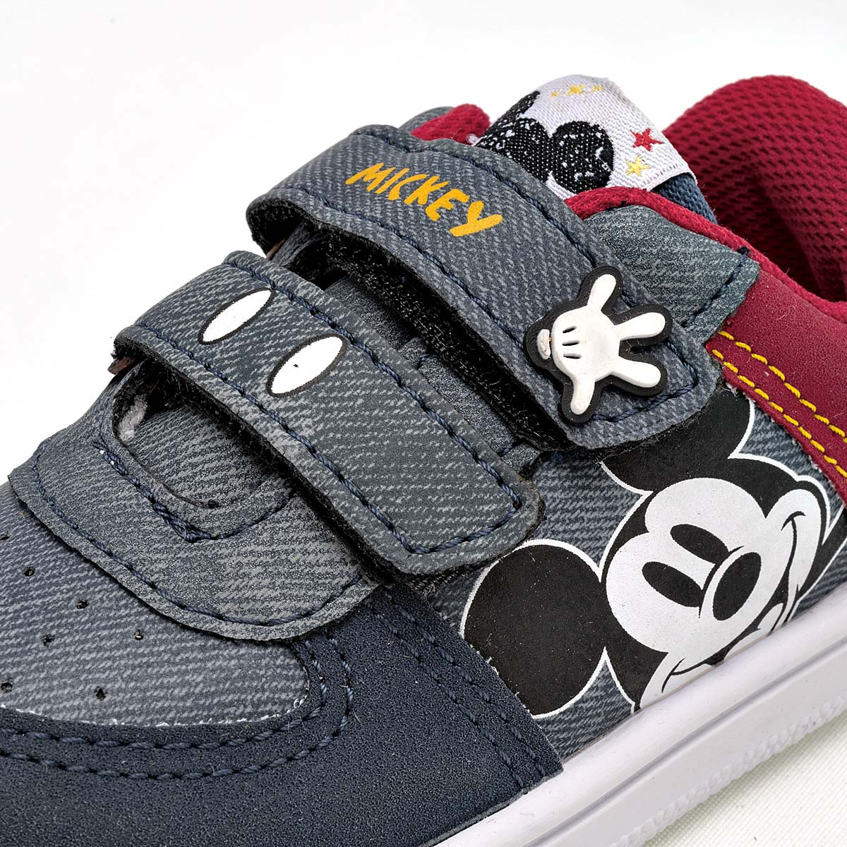 Tenis urbano para bebé Niño Mickey Mouse marca Panam Azul Marino cod. 125349