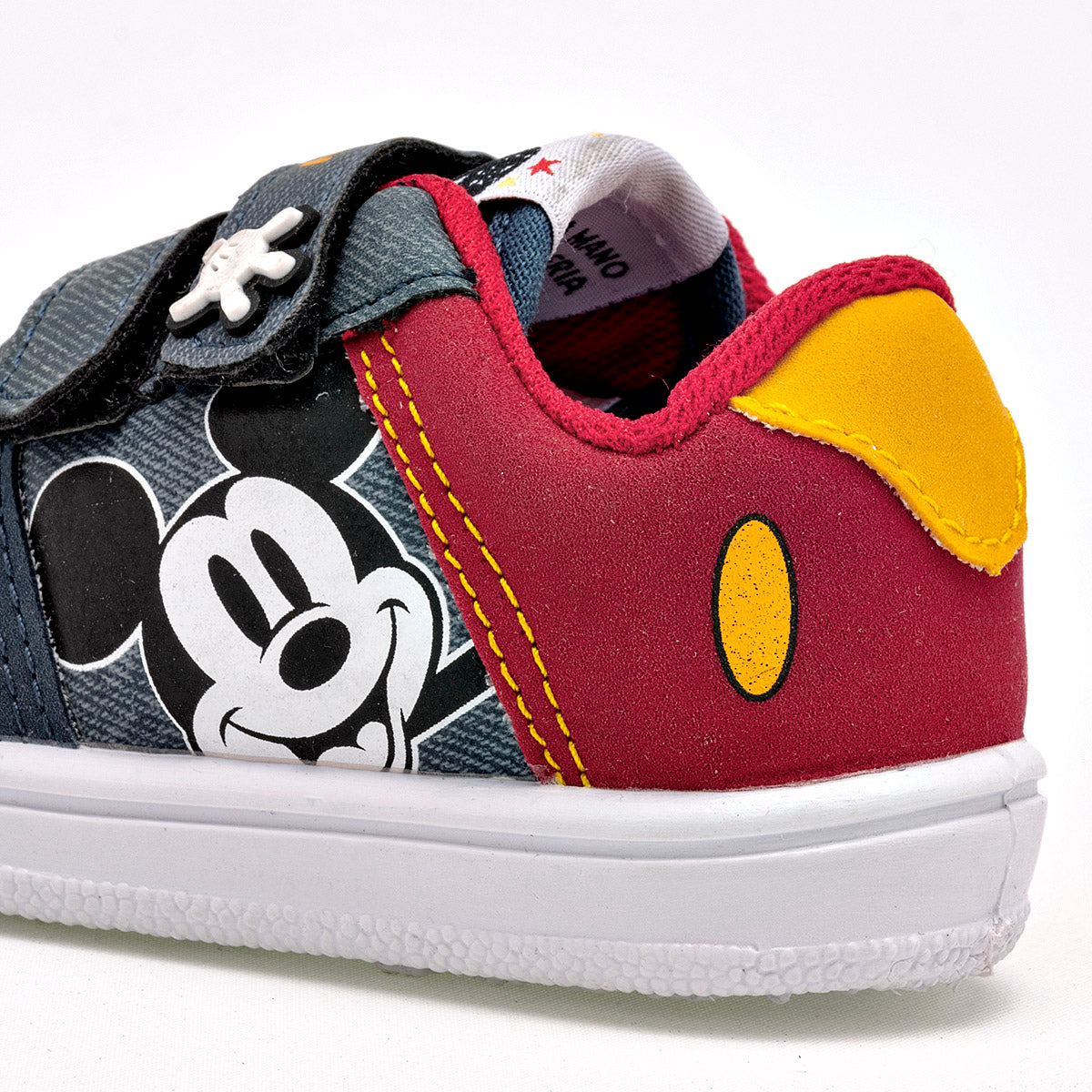 Tenis urbano para bebé Niño Mickey Mouse marca Panam Azul Marino cod. 125349