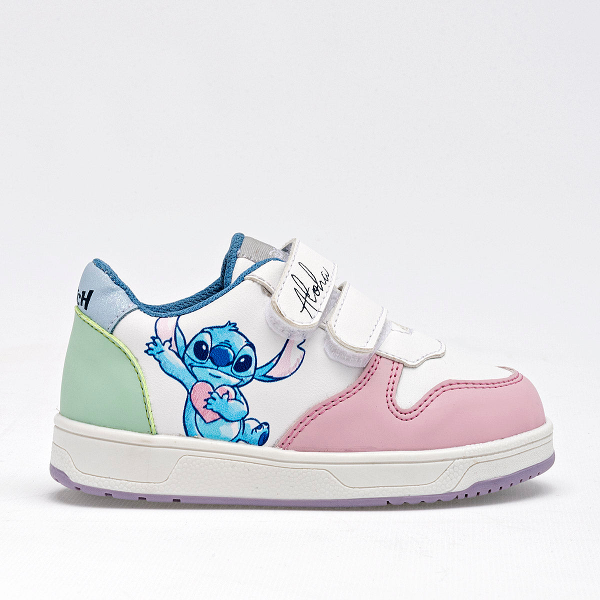 Tenis Stitch para bebé niña marca Tropicana Blanco cod. 125360