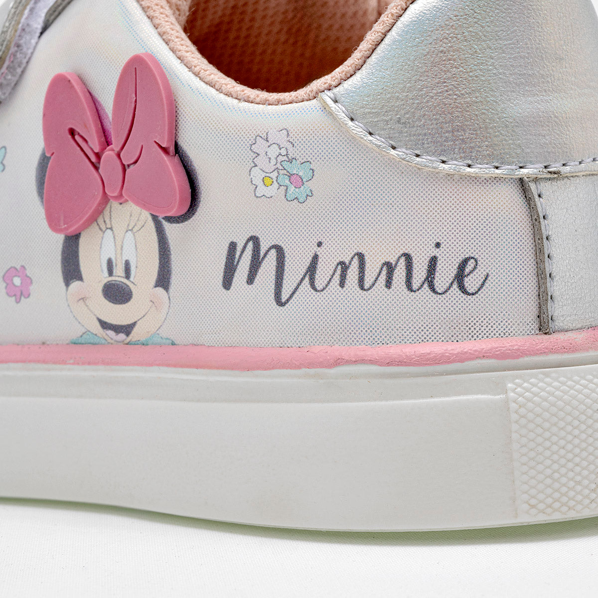 Tenis Minnie Mouse para Niña marca Tropicana Blanco cod. 125366