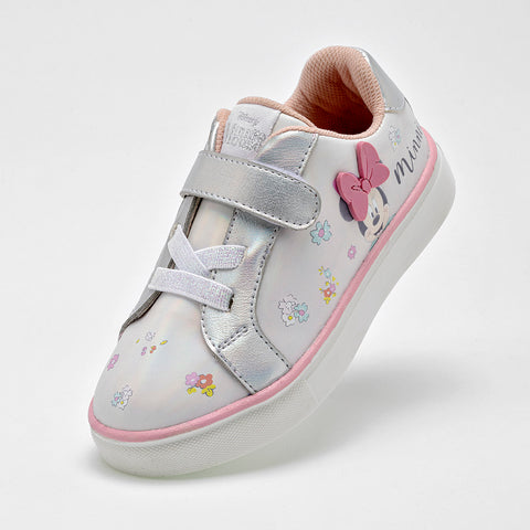 Tenis urbano Minnie Mouse Tropicana para niña preescolar