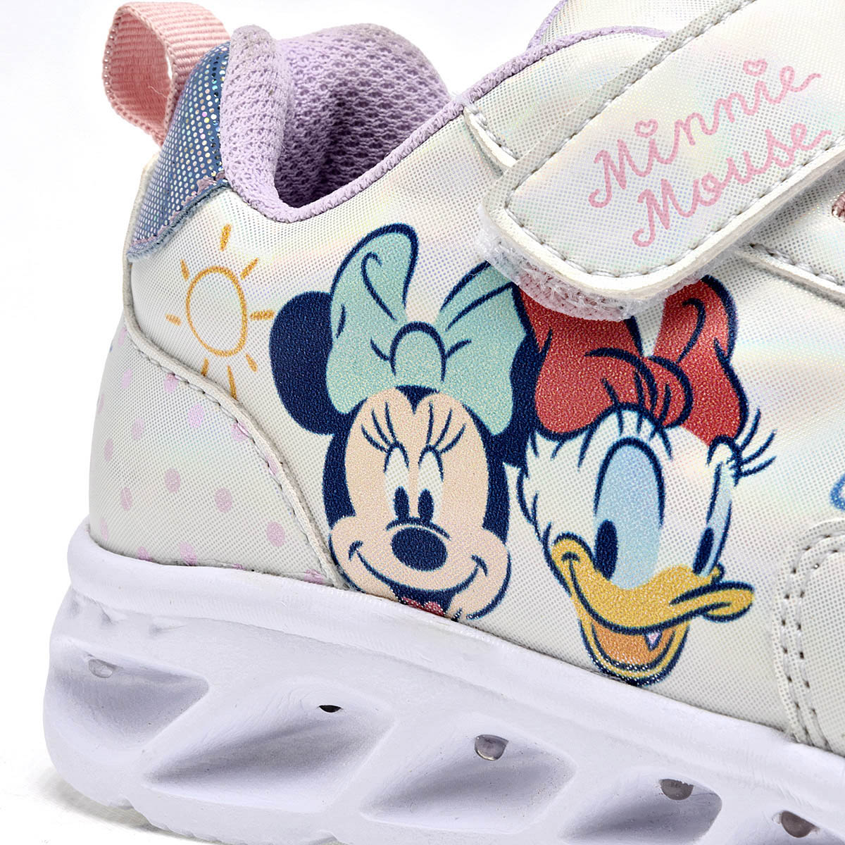 Tenis Minnie Mouse para Niña marca Tropicana Blanco cod. 125368