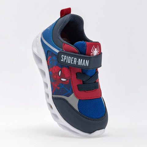 Tenis urbano con luces Spiderman Tropicana para niño preescolar