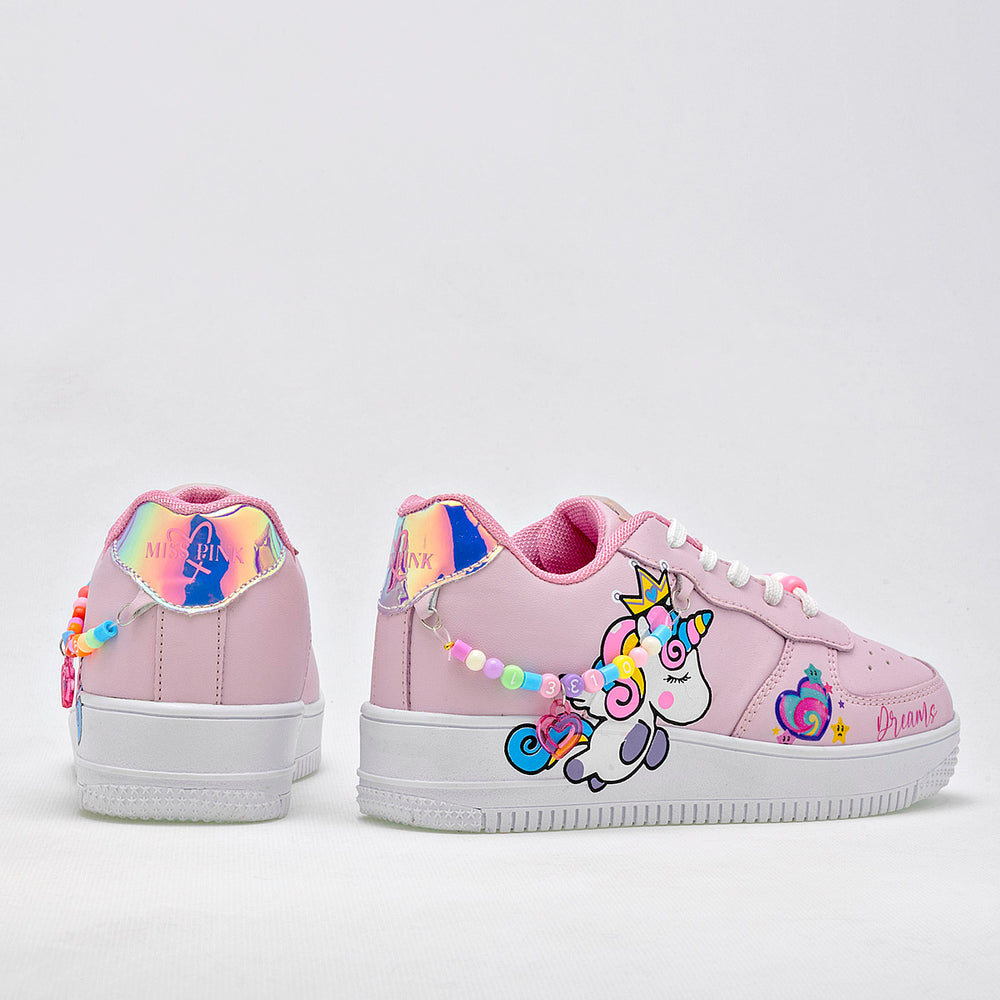 Pakar.com | Tienda online - Tenis urbano para niña preescolar Miss Pink - Envío gratis desde $500