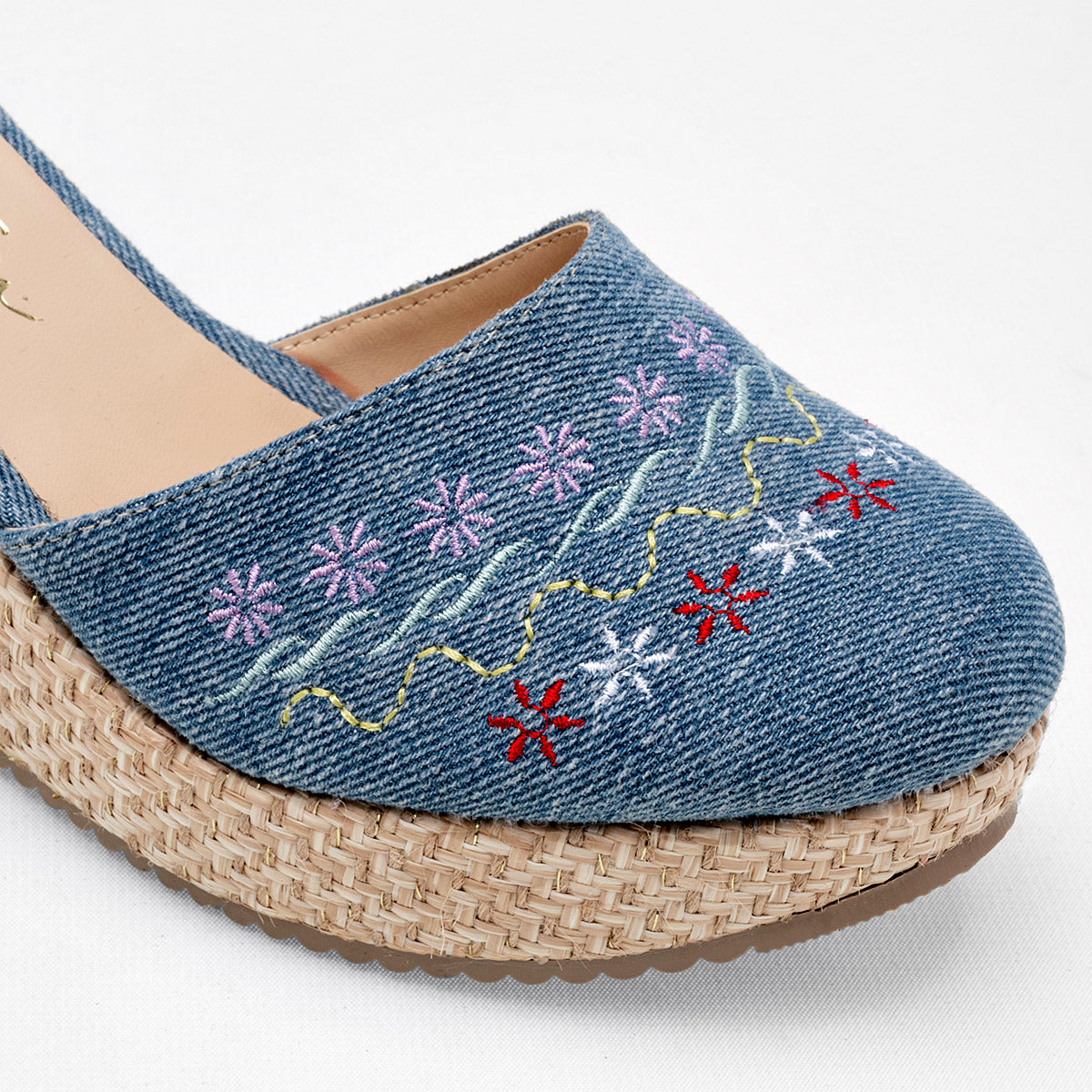 Zapato plataforma para mujer marca Mora Tierra Azul cod. 125459