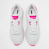 Tenis escolar para joven marca Moramora Blanco cod. 125515