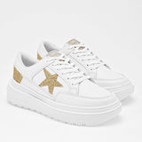 Tenis escolar para joven marca Moramora Blanco cod. 125520