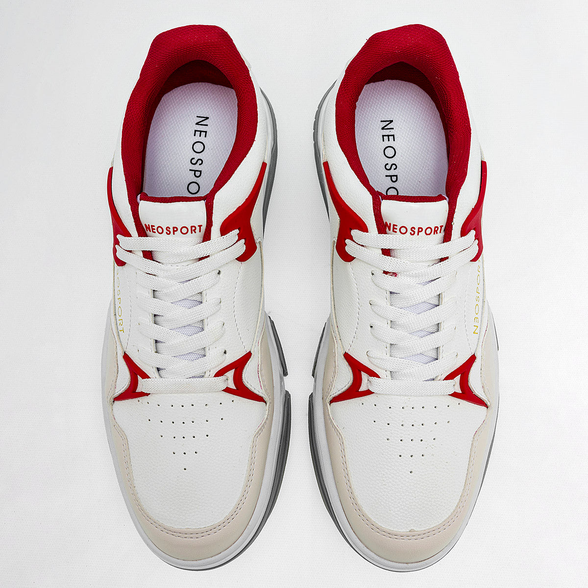 Tenis escolar para joven marca Neosport Blanco cod. 125580