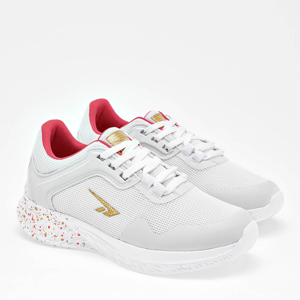 Tenis escolar para joven marca Neosport Blanco cod. 125586