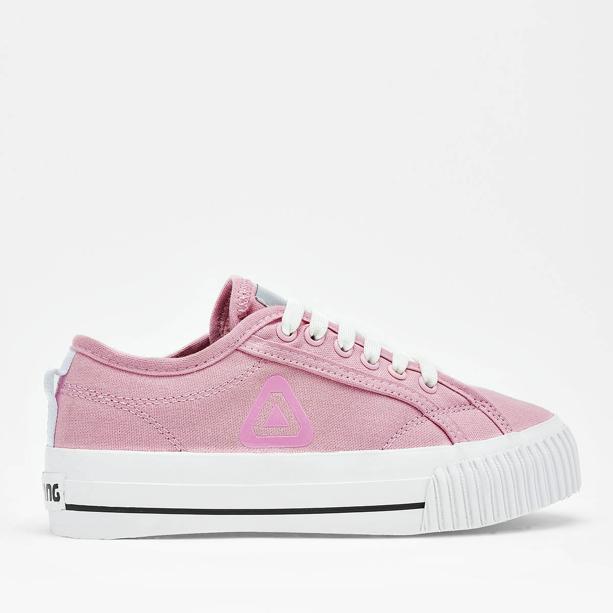 Tenis plataforma lona para mujer marca Playing Rosa cod. 125661