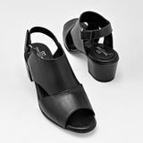 Pakar.com  | 🎄 Regalos de navidad y fin de año | Zapatilla abierta para mujer marca Principessa Negro cod. 125685