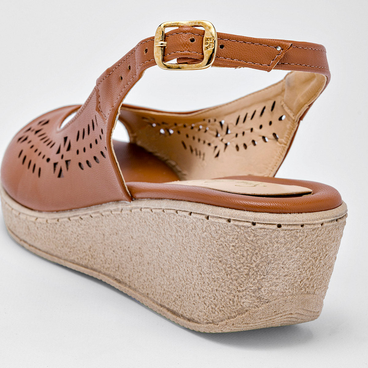 Zapato confort abierto para mujer marca Sexy Girl Café cod. 125726