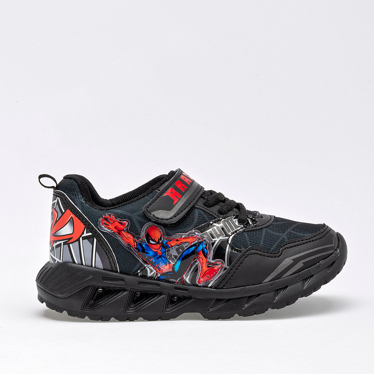 Pakar.com | Tienda online | Calzado Escolar | Tenis urbano con luces spiderman Space Boys para Niño | Regreso a clases | Vacaciones de Verano