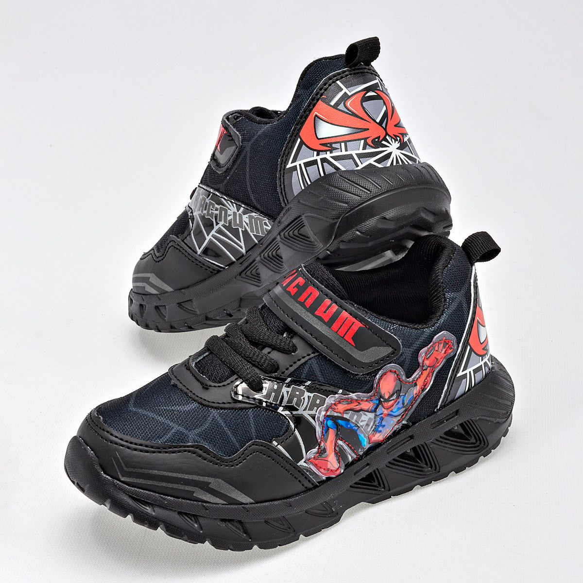 Pakar.com | Tienda online | Calzado Escolar | Tenis urbano con luces spiderman Space Boys para Niño | Regreso a clases | Vacaciones de Verano