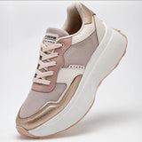 Pakar.com  | 🎄 Regalos de navidad y fin de año | Tenis sneakers chunky para mujer marca Stars Of The World Beige cod. 125781