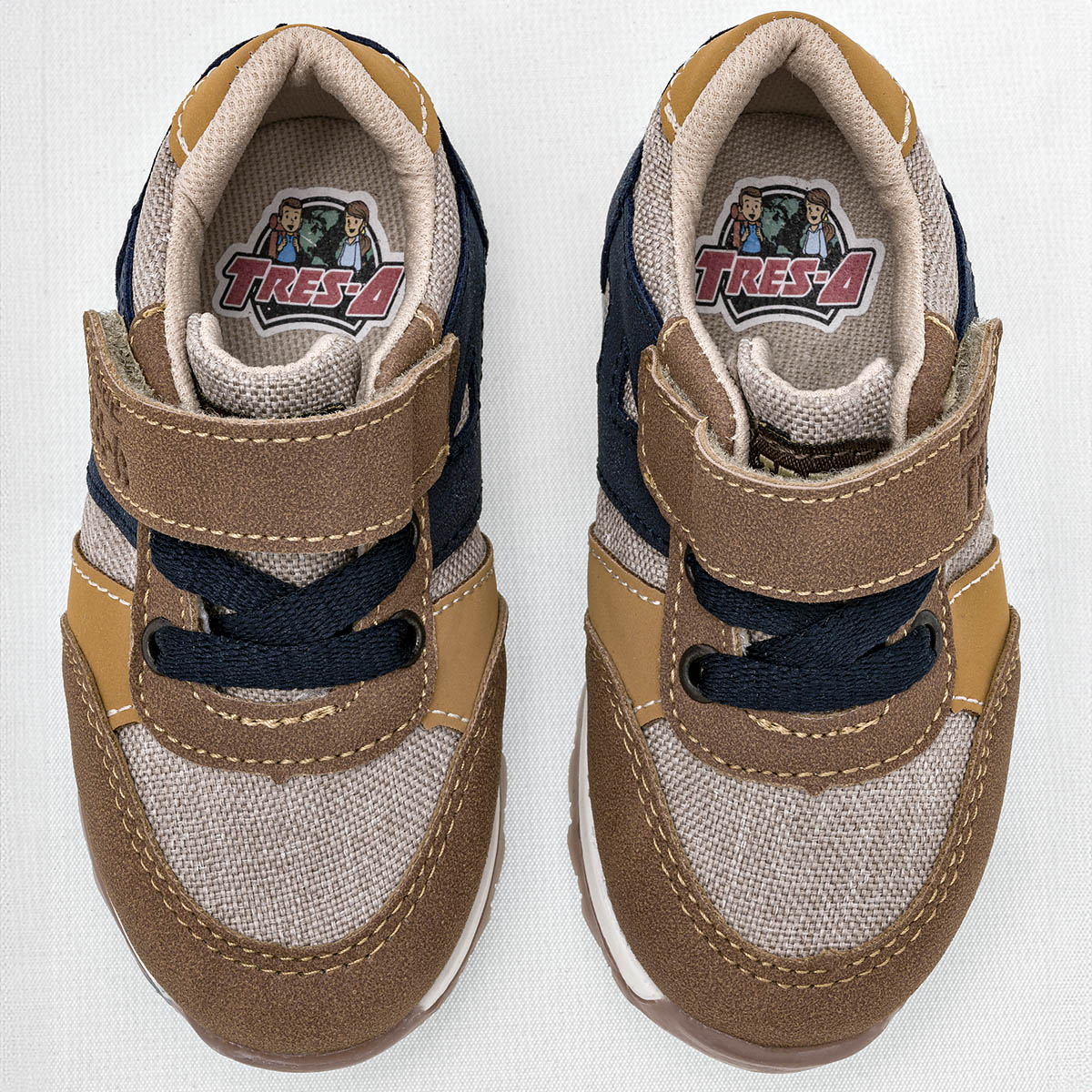 Pakar.com | Tienda online | Calzado Escolar | Tenis urbano Tres-A para bebé Niño | Regreso a clases | Vacaciones de Verano