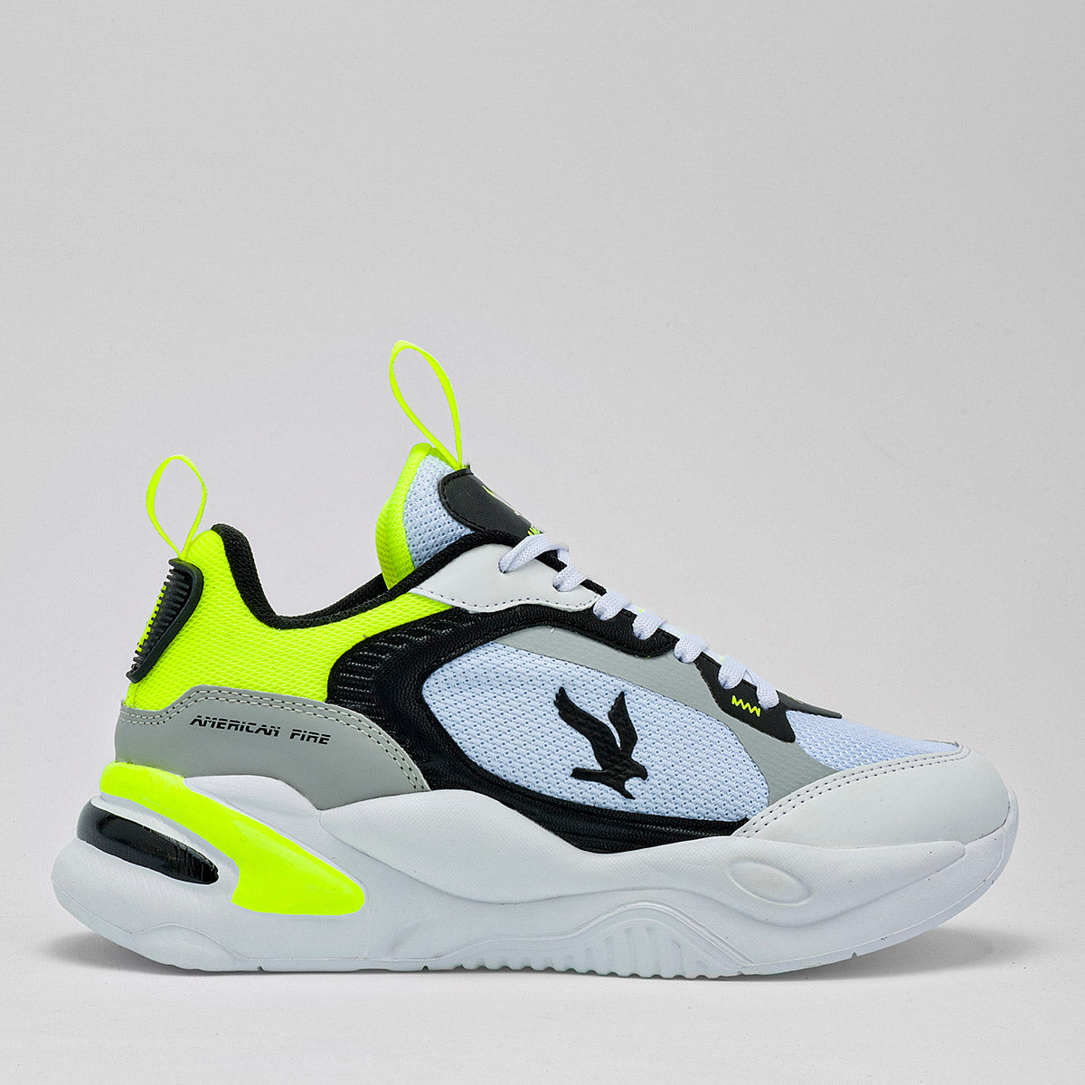 Pakar.com | Tienda online | Calzado Escolar | Tenis urbano suela chunky American Fire para joven | Regreso a clases | Vacaciones de Verano