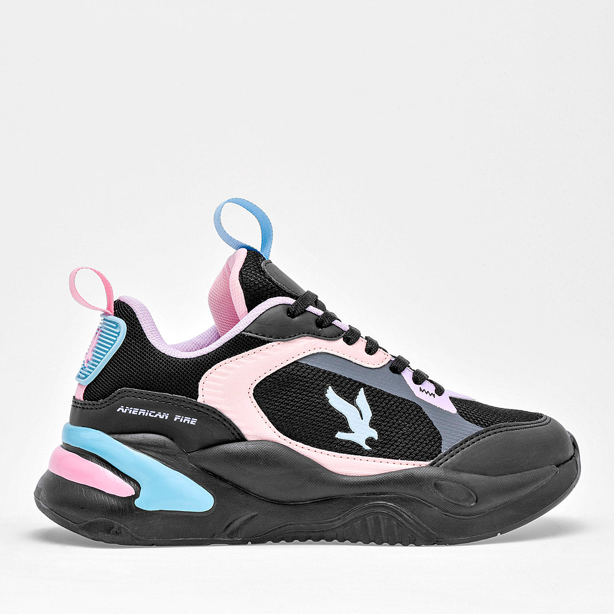 Pakar.com | Tienda online | Calzado Escolar | Tenis urbano chunky American Fire para mujer | Regreso a clases | Vacaciones de Verano