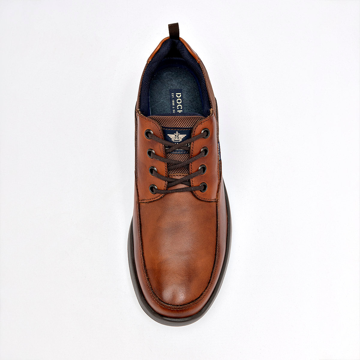 Zapato casual choclo para hombre marca Dockers Café cod. 126052