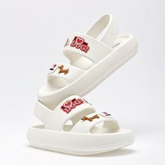 Sandalia sponch chunky Evalight para mujer