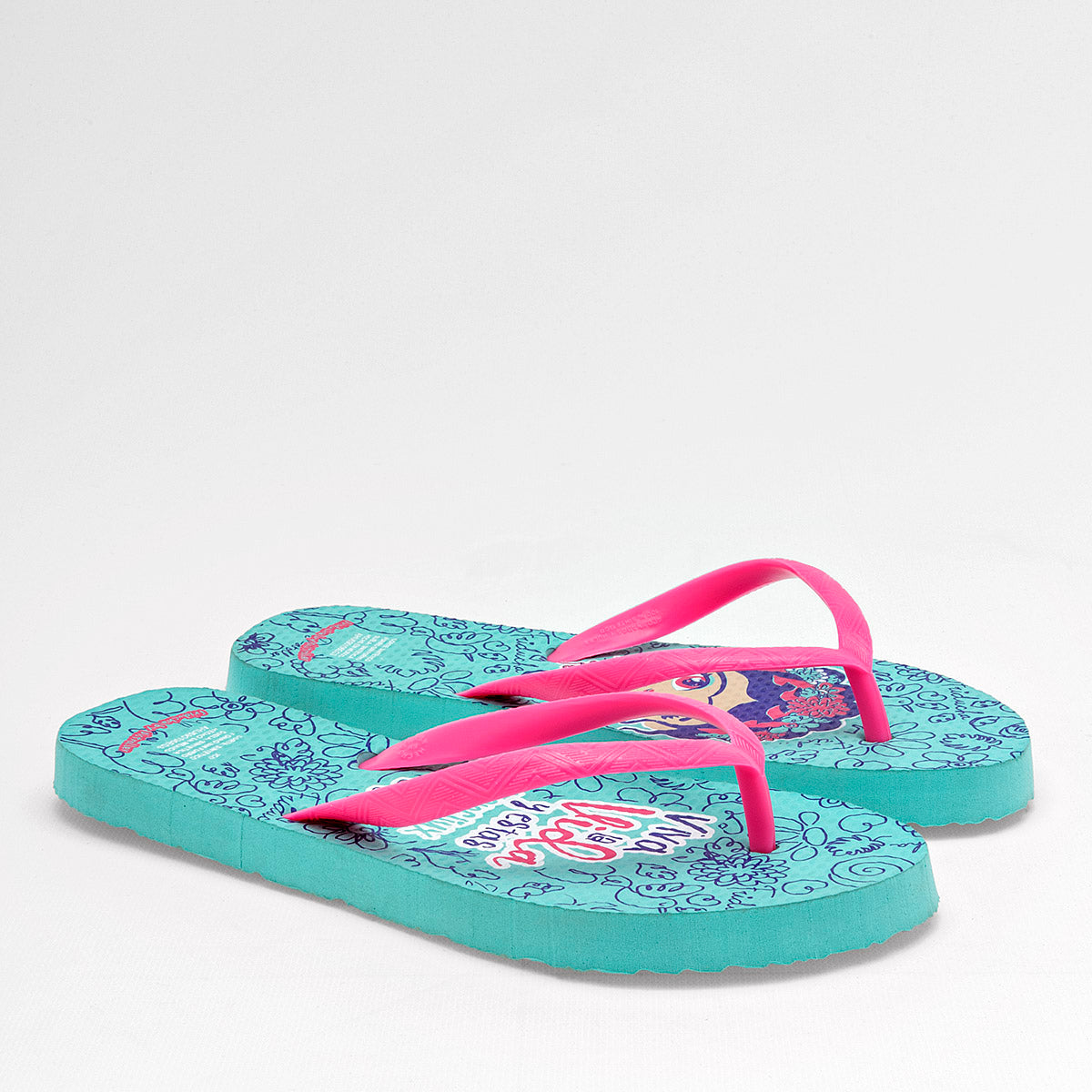 Sandalias pata de gallo eva para mujer marca Huarachetas Fiusha cod. 126092