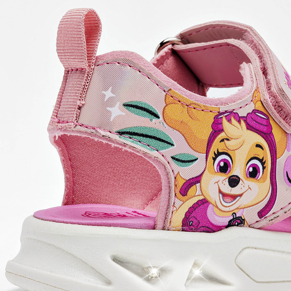 Sandalia luces Paw Patrol para niña marca Tropicana Rosa cod. 126093