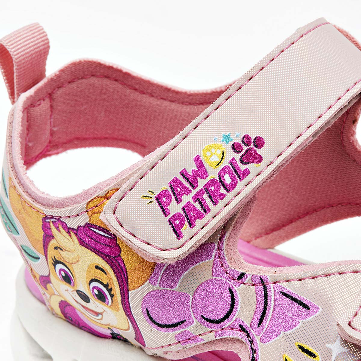 Sandalia luces Paw Patrol para niña marca Tropicana Rosa cod. 126093