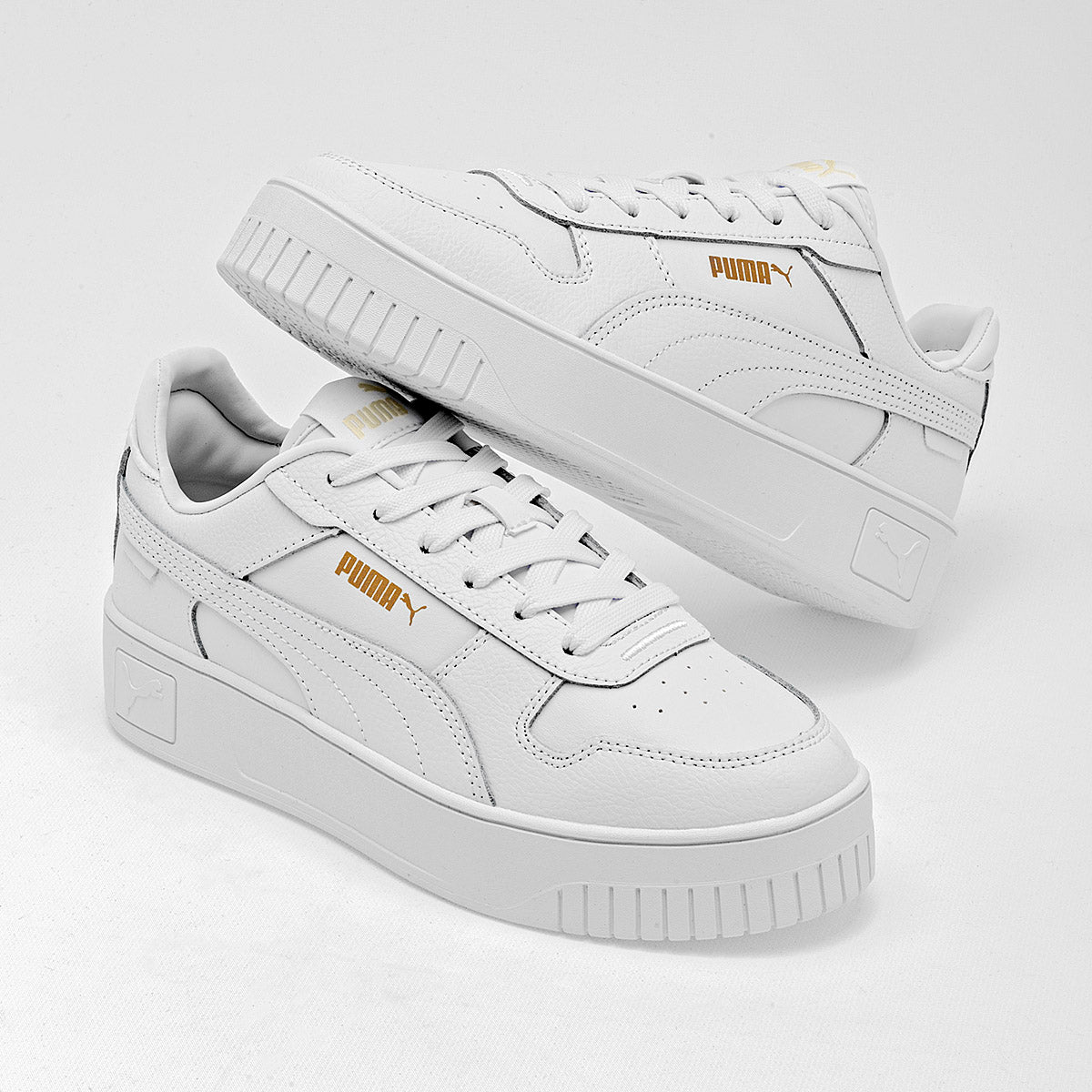 Tenis Carina Street Jr para Joven marca Puma Blanco