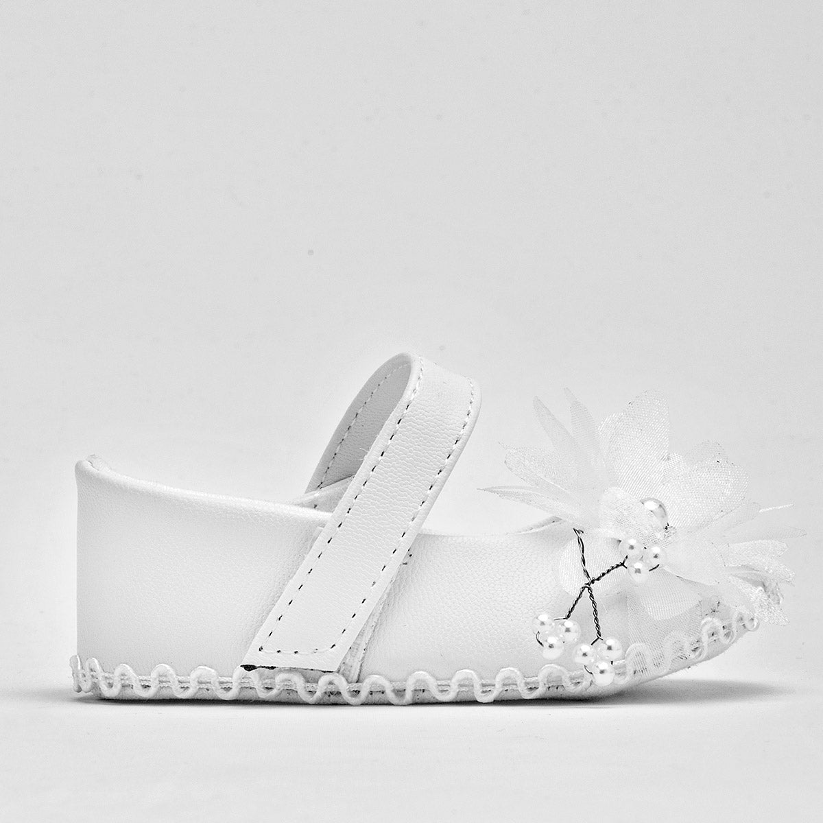 Zapatito para bebé niña marca Baby Dolce Blanco cod. 126199