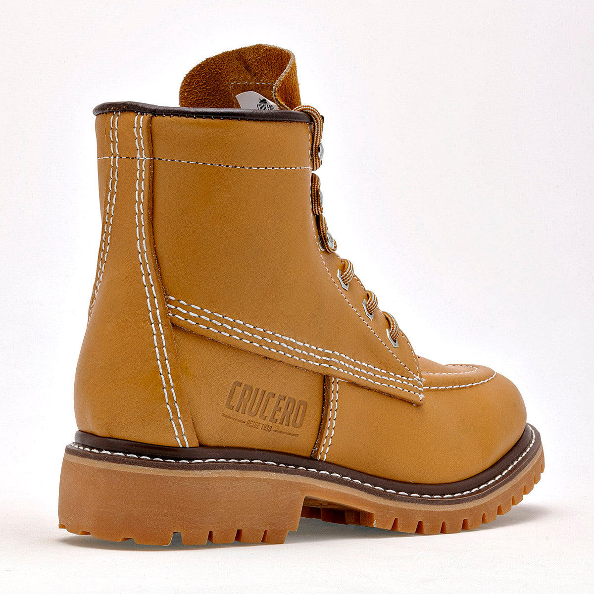 Bota industrial para hombre marca Crucero Amarillo cod. 126250