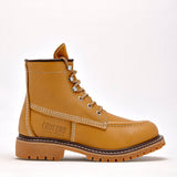 Bota industrial para hombre marca Crucero Amarillo cod. 126250