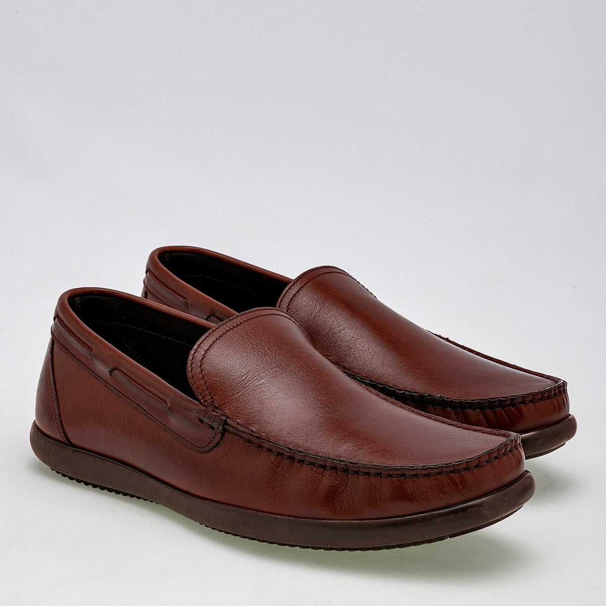 Mocasin para hombre marca Gino Cherruti Café cod. 126293