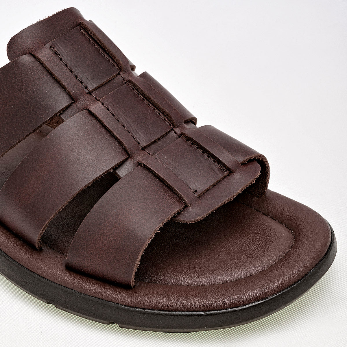 Sandalia slide para hombre marca Iguana Café cod. 126314